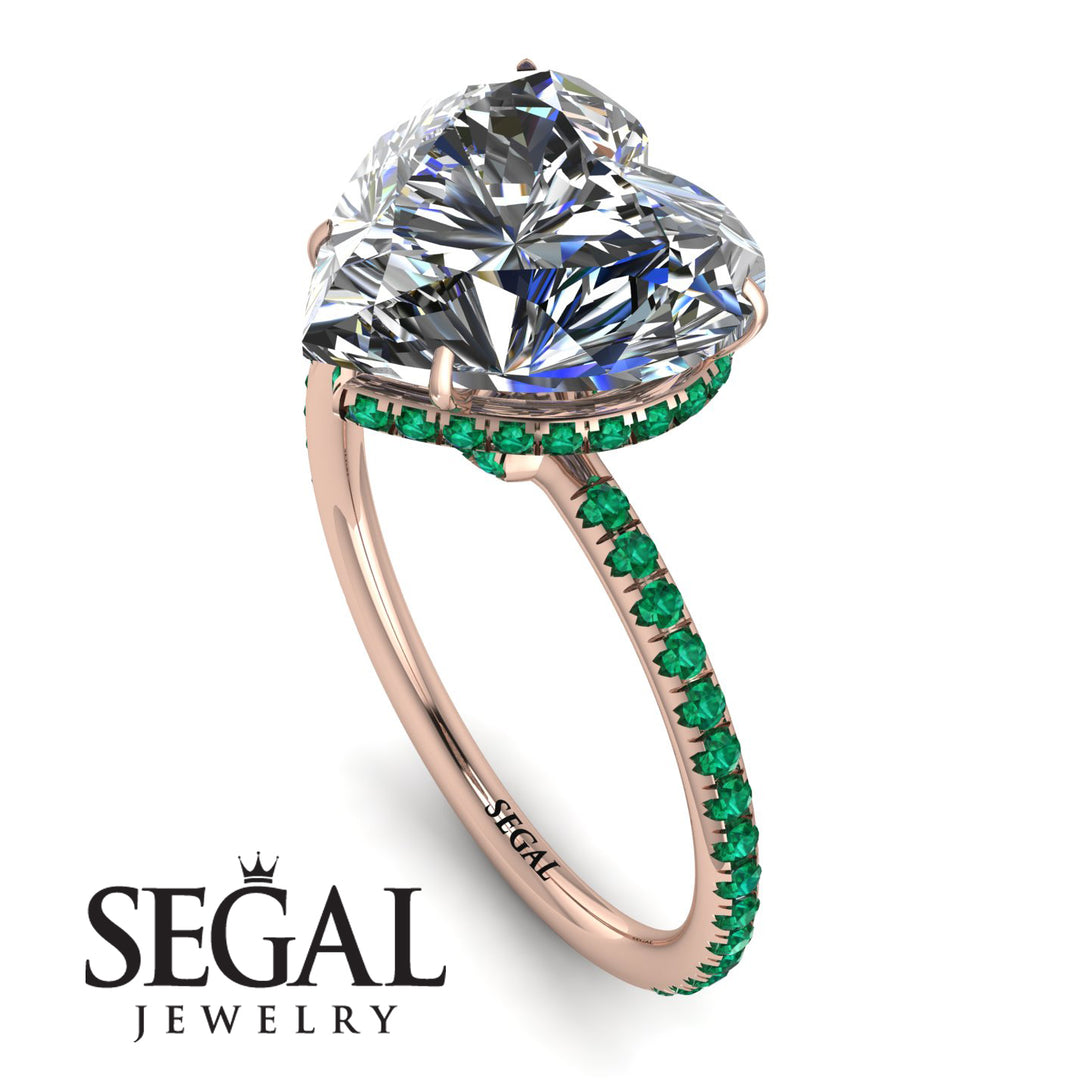 Heart Shape Diamond Ring - Noelle No. 17